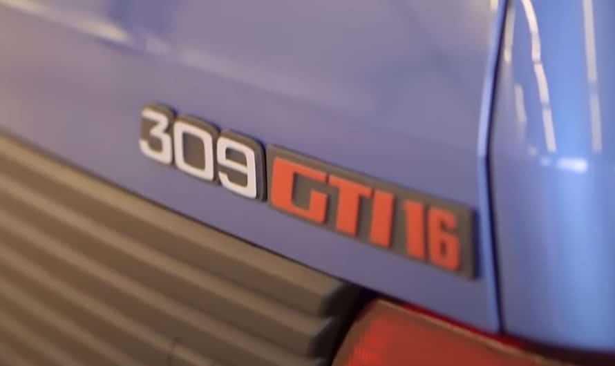 Tout ce que vous devez savoir sur la mythique 309 GTI 16