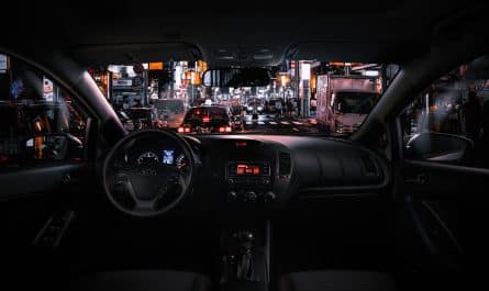 Intérieur de la voiture