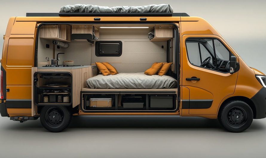 Kit complet pour l’aménagement d’un Renault Master L2H2 en camping-car