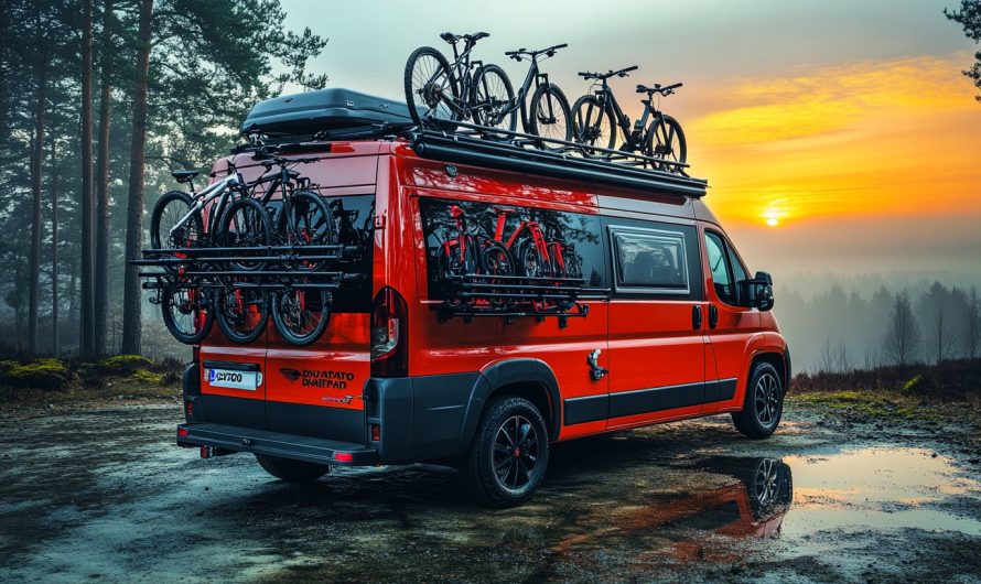 Top 5 des porte-vélos pour camping-car fiat ducato